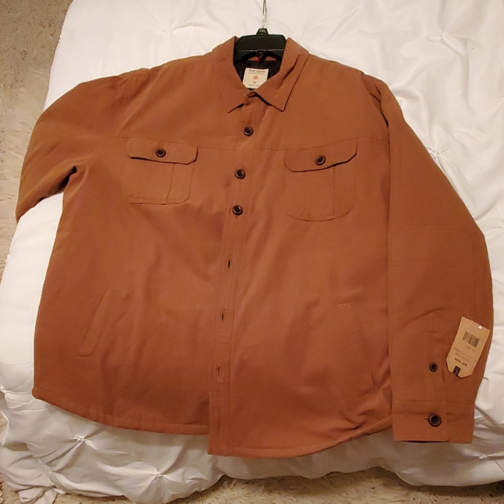 XXL shirt jacket NWT NICE ! Heavy duty
